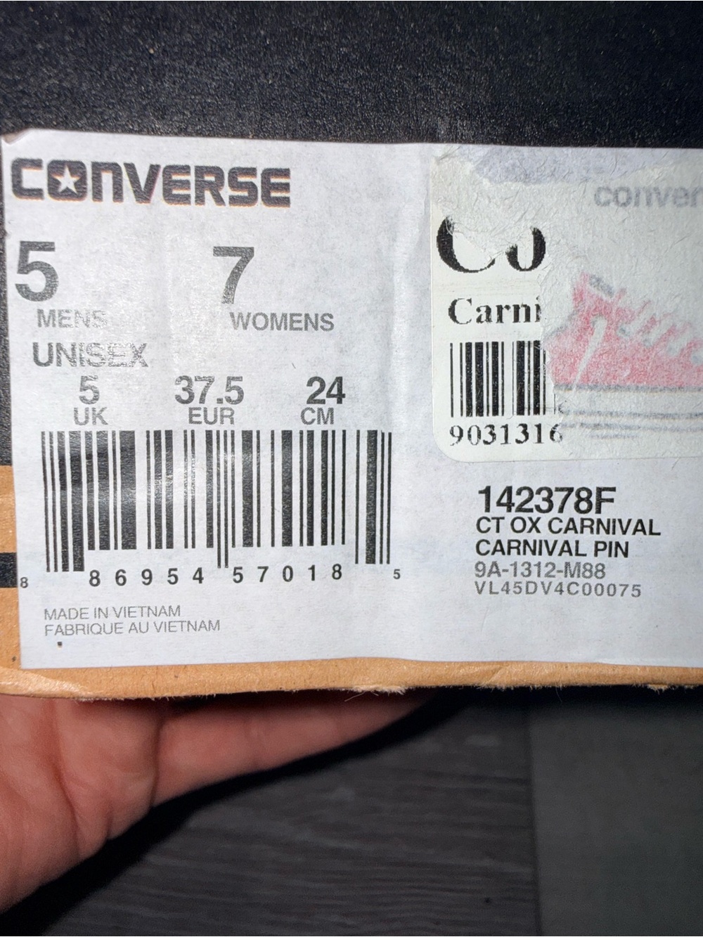 Converse Chuck Taylor All Star Lift Platform Carnival Pink Women’s 7 - Picture 6 of 6